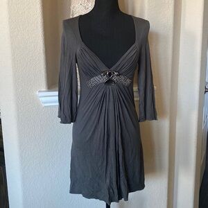 Sky Cocktail Dress 3/4 Sleeve Size S